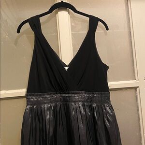 Elegant Black and Gray Dress